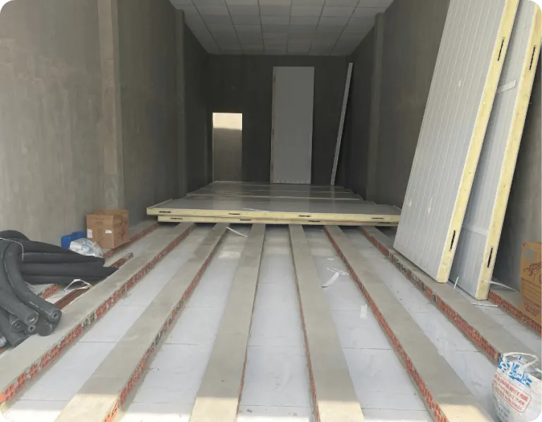 Kết cấu móng kho, chống ẩm sàn panel