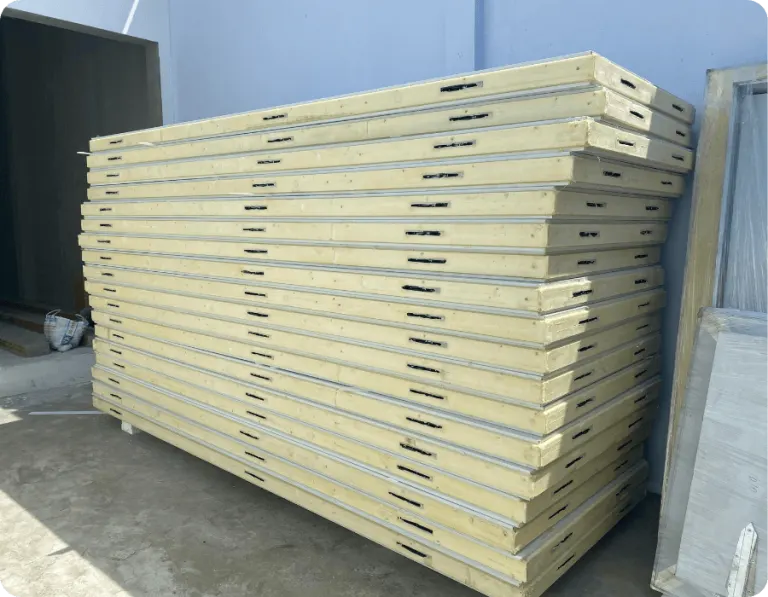 Panel PU 100 sử dụng liên kết khoá camlock