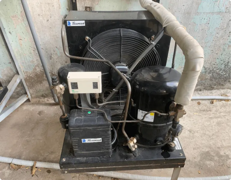 Cụm máy nén dàn ngưng của kho lạnh